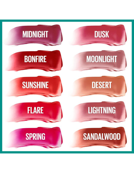 Bálsamo Labial Rubor Maybelline Edición Verde Sándalo 10.8 cm