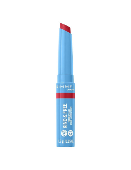 Bálsamo Labial Tinte Rimmel Kind & Free 4g Rojo Turbo