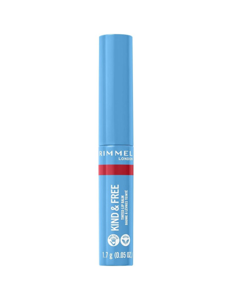 Bálsamo Labial Tinte Rimmel Kind & Free 4g Rojo Turbo