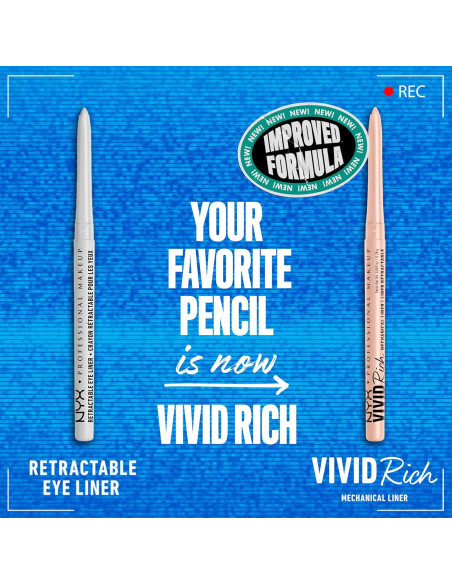 Lápiz de Ojos Mecánico NYX Reina de Cuarzo 14.27 cm