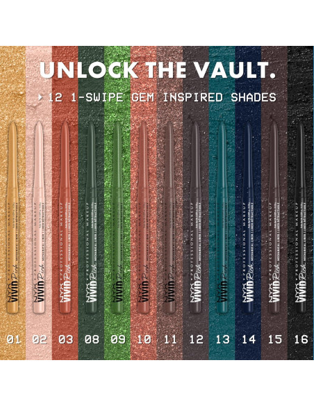 Lápiz de Ojos Mecánico NYX Reina de Cuarzo 14.27 cm