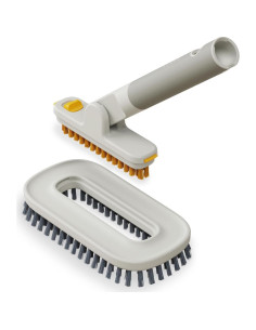 Limpiador de Azulejos 2-en-1 Joseph Joseph con Cepillo de Juntas 2