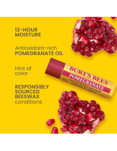 Bálsamo Labial Burt's Bees Granada - Hidratante Natural 4 Tubos 2