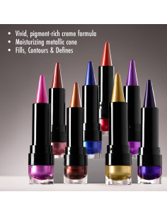 Pintalabios Metálico Black Radiance Estrella Dorada 13.6g 2