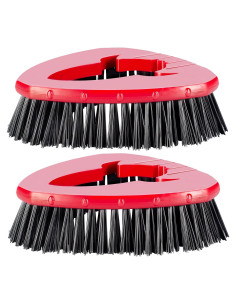 Paquete de 2 Cepillos de Fregar HUMUTA para Mopa O-Cedar