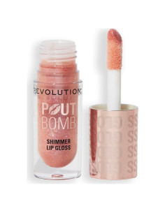 Brillo Labial Pout Bomb Shimmer Revolución 4.25 ml Nude Brillante
