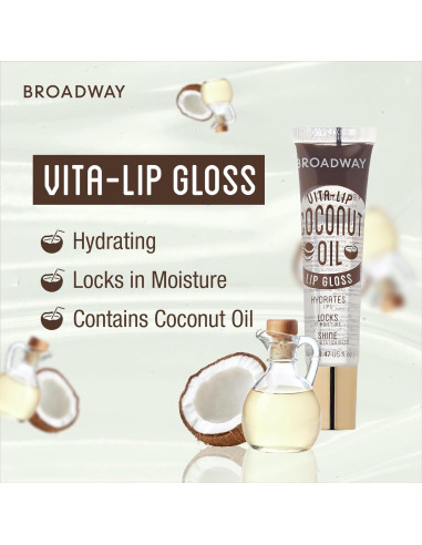 Brillo Labial Ruby Kisses Vita-Lip 6 Paquete Hidratante