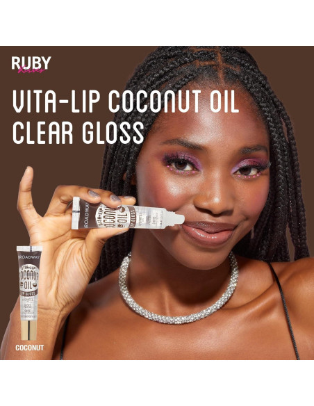 Brillo Labial Ruby Kisses Vita-Lip 6 Paquete Hidratante