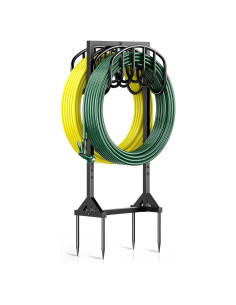 Soporte de Manguera de Jardín HeroicLion Doble Cara 150 pies