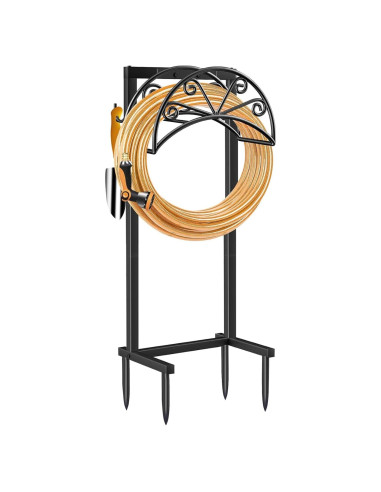 Soporte para Manguera TomCare Metal Negro 3.85 kg 160 FT