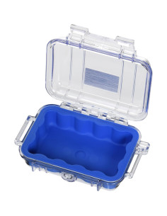 Caja Micro Pelican 1010 Azul/Transparente IP67 2