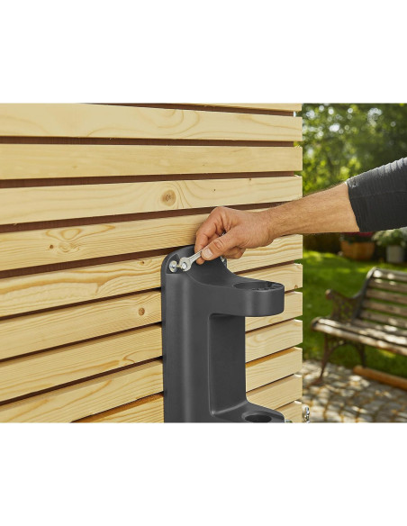 Carrete de Manguera Retráctil GARDENA 35m Montado en Pared