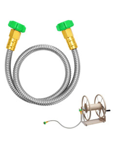 Manguera de Jardín Beeplove 91 cm Acero Inoxidable Flexible