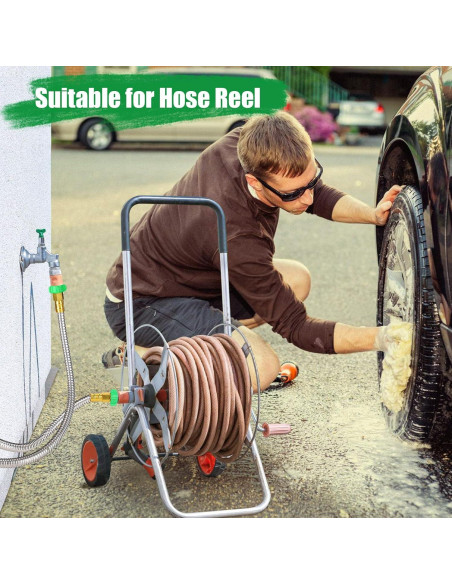 Manguera de Jardín Beeplove 91 cm Acero Inoxidable Flexible