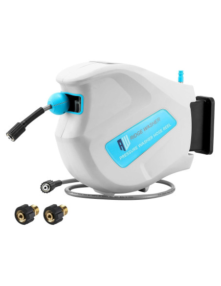 Carrete de Manguera de Lavadora a Presión Ridge Washer 19,81m