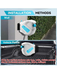 Carrete de Manguera de Lavadora a Presión Ridge Washer 19,81m 2