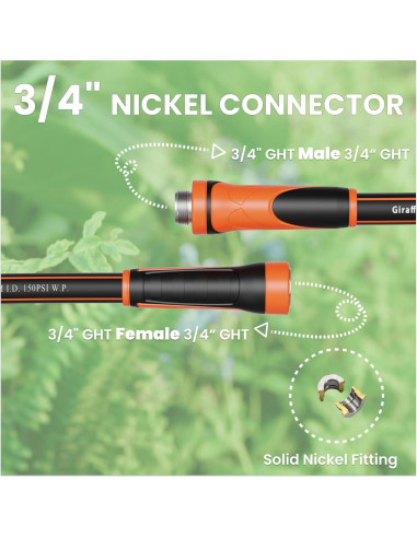 Manguera de Jardín Giraffe Tools 3,05m 5/8" Flexible