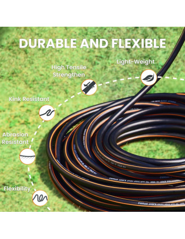 Manguera de Jardín Giraffe Tools 3,05m 5/8" Flexible
