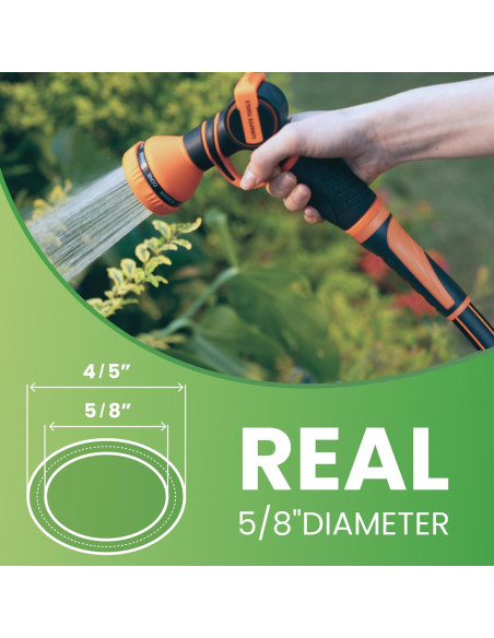 Manguera de Jardín Giraffe Tools 3,05m 5/8" Flexible