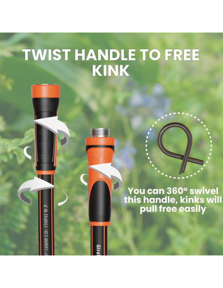 Manguera de Jardín Giraffe Tools 3,05m 5/8" Flexible