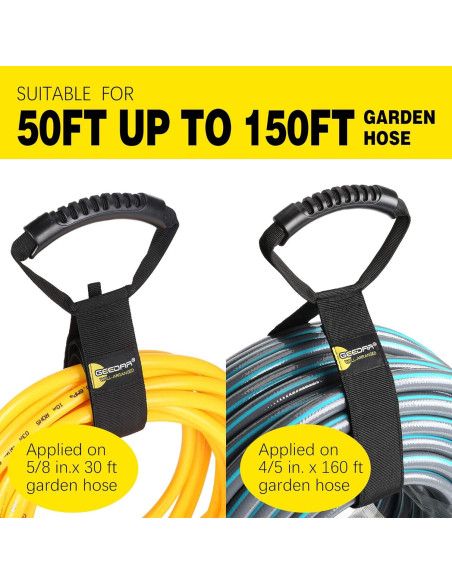Soporte para Mangueras de Jardín GEEDAR 2 Paquetes 71 cm