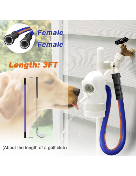 Manguera de Jardín Garlephant 91 cm Hembra a Hembra