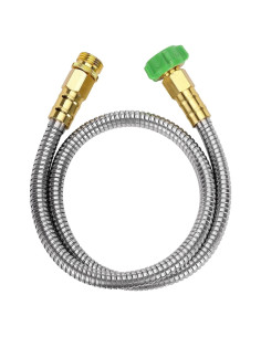 Manguera de Jardín Corta UNCO 91 cm Acero Inoxidable Flexible