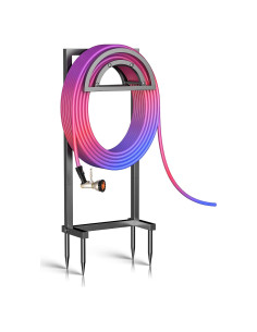 Soporte de Manguera de Jardín OLV, Metal Resistente 150 pies