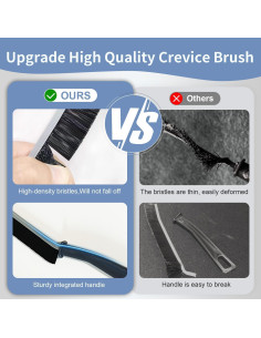 5 Cepillos de Limpieza de Ranuras YOWJOG - Cerdas Duras 2
