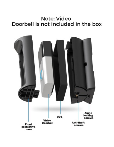 Soporte ajustable 360 para timbre Ring/Blink KMOUANTS