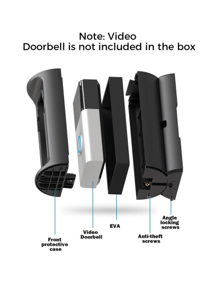 Soporte ajustable 360 para timbre Ring/Blink KMOUANTS