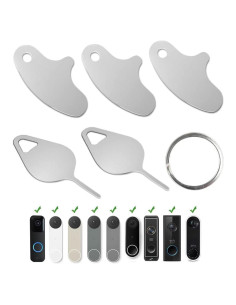 5 Llaves de Seguridad para Timbre VVHOOY - Acero Inoxidable