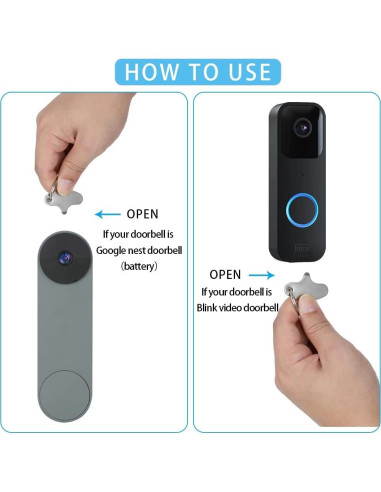5 Llaves de Seguridad para Timbre VVHOOY - Acero Inoxidable