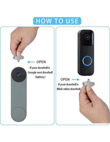 5 Llaves de Seguridad para Timbre VVHOOY - Acero Inoxidable