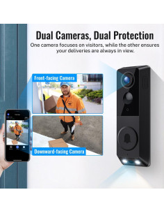 Cámara de Timbre de Video CONVERGE G50 1080p Doble Cámara 2