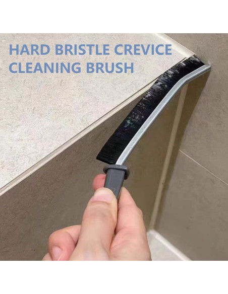 5 Cepillos de Limpieza de Ranuras YOWJOG - Cerdas Duras