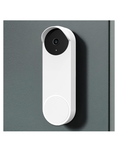 Funda de silicona para timbre Google Nest Hello 2 gen blanca