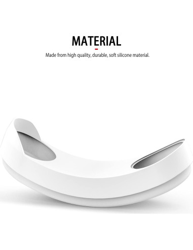 Funda de silicona para timbre Google Nest Hello 2 gen blanca