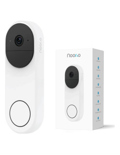 Cámara de Timbre Noorio D110 3K Inalámbrica con 16GB