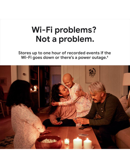 Cámara Nest Google 2 Gen Batería Exterior/Interior 720p