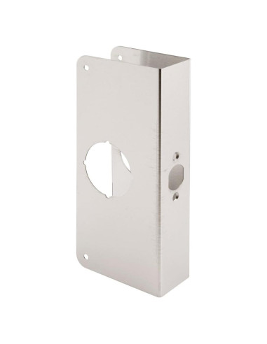 Placa de Refuerzo de Cerradura Prime-Line U 9588 Acero Inoxidable