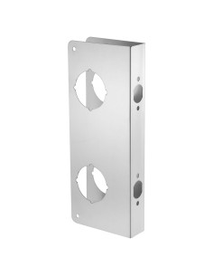 Placa de Refuerzo de Puerta NAUBEA Acero Inoxidable 27,62 cm