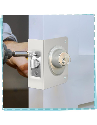 Juego de Placas de Refuerzo para Puertas Ferraycle 4 Pcs