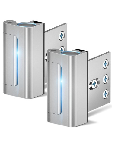 Cerradura de Refuerzo Eixleoi para Puerta Frontal 2 Pack