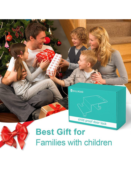 Cerradura Superior BILLROAD para Puertas de Seguridad Infantil