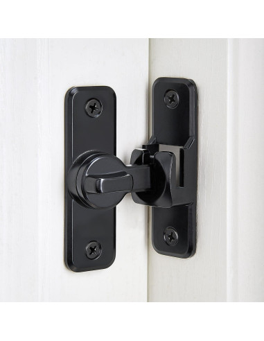 Cerradura de Pestillo de Seguridad INIRET Negra 113g