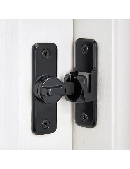 Cerradura de Pestillo de Seguridad INIRET Negra 113g