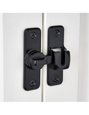 Cerradura de Pestillo de Seguridad INIRET Negra 113g