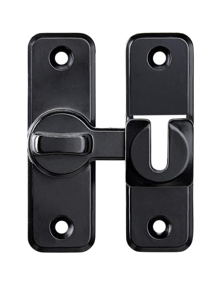 Cerradura de Pestillo de Seguridad INIRET Negra 113g