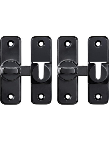 Cerradura de Pestillo de Seguridad INIRET Negra 113g